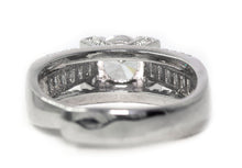 #16477 - Weiss Round Cut CZ Engagement Ring and Cocktail Ring - ADJUSTABLE sizes 6 thru 11 - Albert Weiss Collection