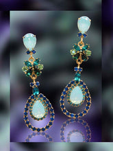 #15853 - Turquoise Tornado Earrings - Albert Weiss Collection